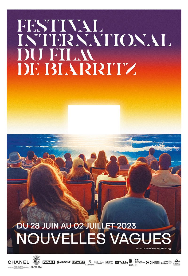 L'affiche Biarritz Film Festival NOUVELLES VAGUES
